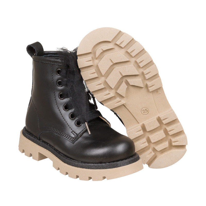 Stivaletto in pelle nero - Nanan official