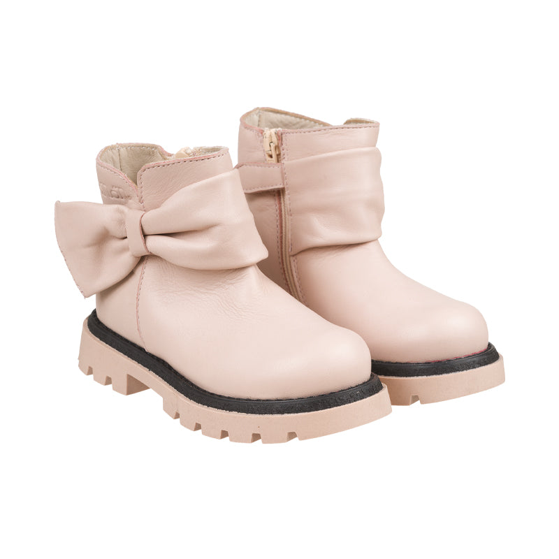 Stivaletto con fiocco rosa - Nanan official
