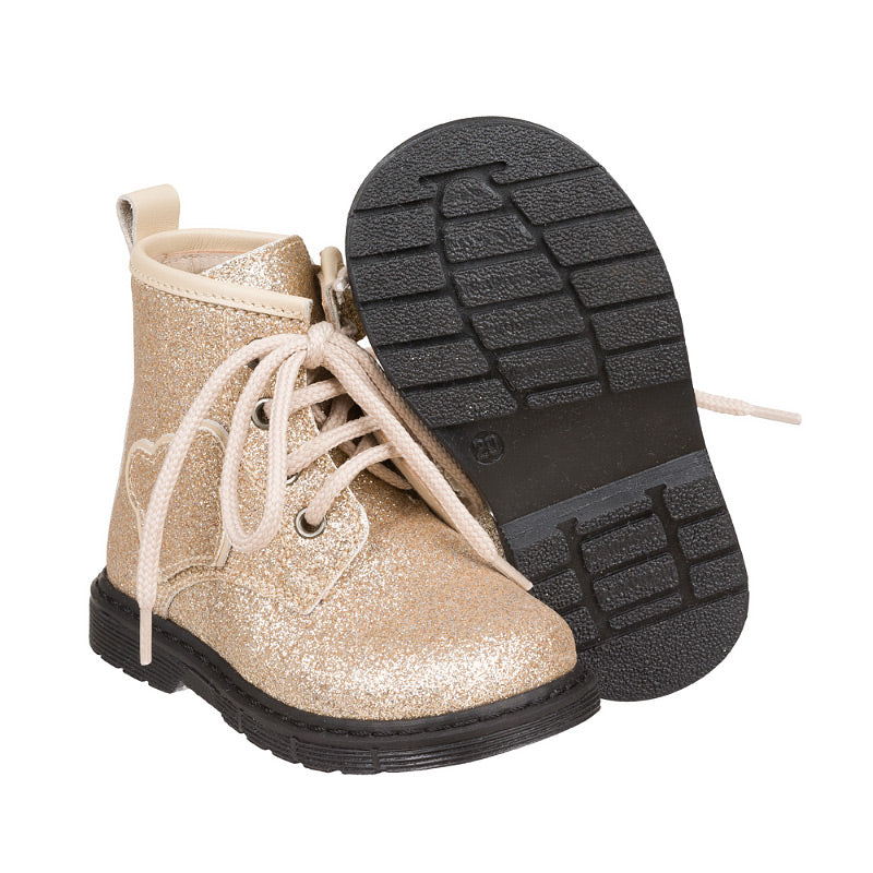 Stivaletto con glitter oro - Nanan official