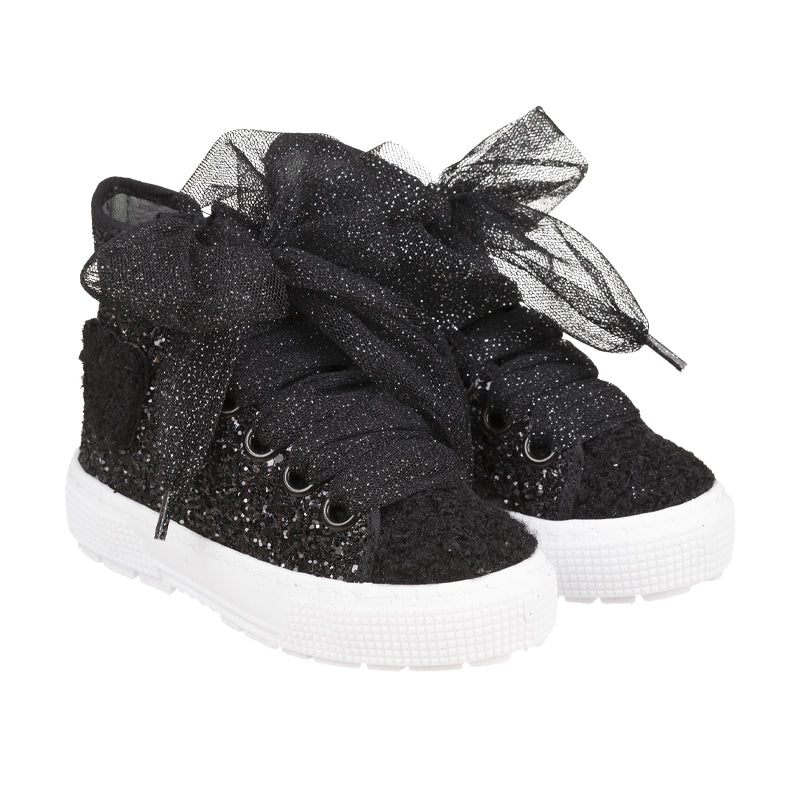 Sneakers alte in glitter - Nanan official