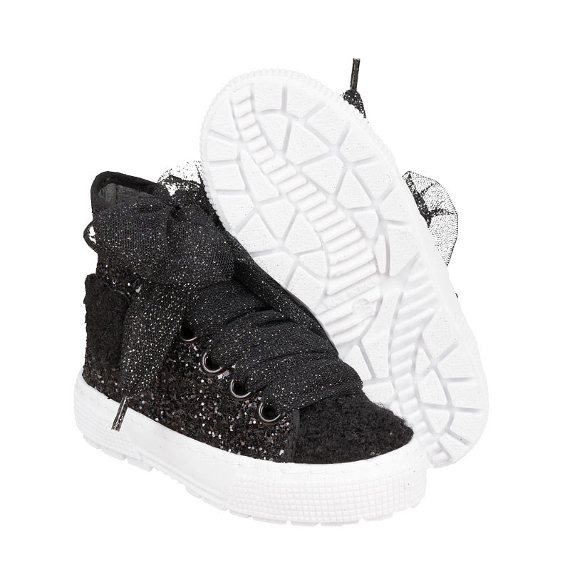 Sneakers alte in glitter - Nanan official