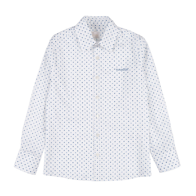 Camicia bianca con fantasia - Nanan official