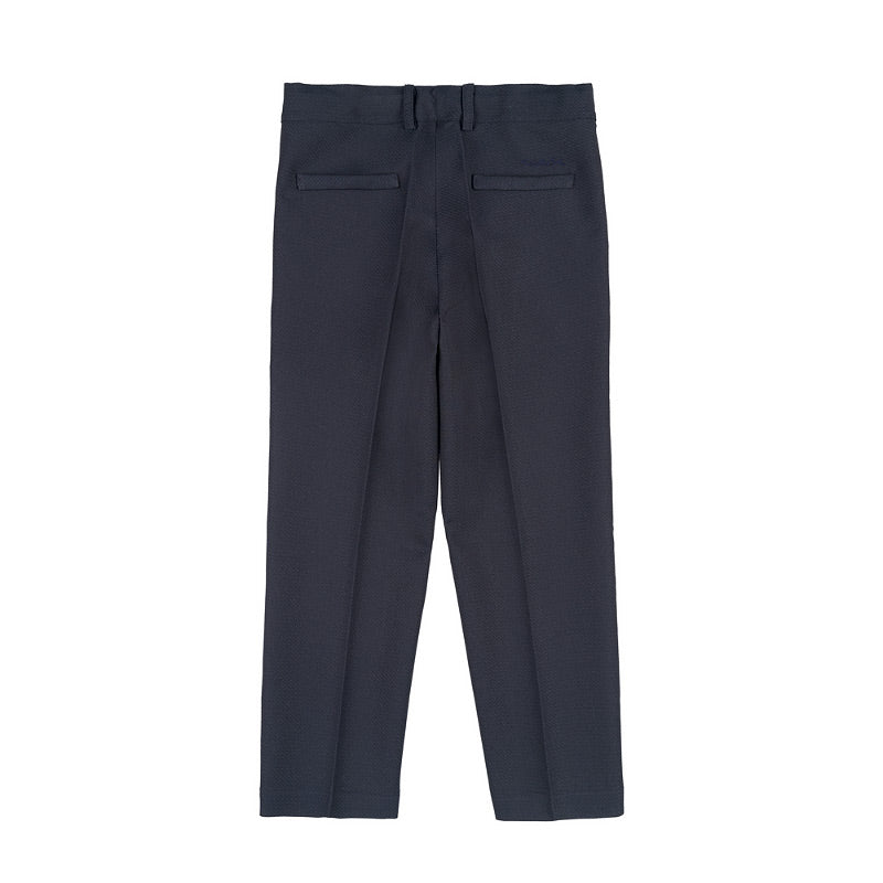 Pantalone blu con microfantasia - Nanan official