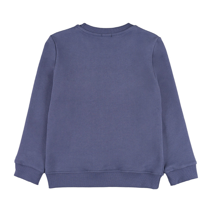 Felpa blu con patch - Nanan official