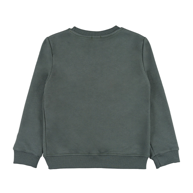 Felpa verde con patch - Nanan official