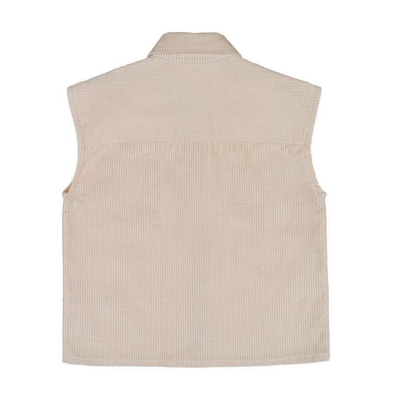 Gilet panna in velluto - Nanan official
