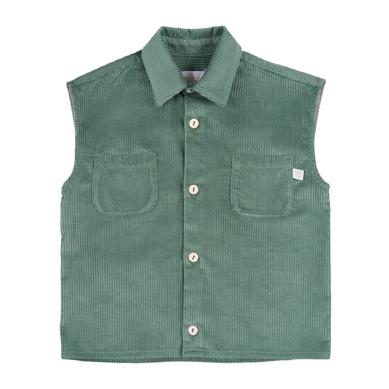 Gilet verde in velluto - Nanan official