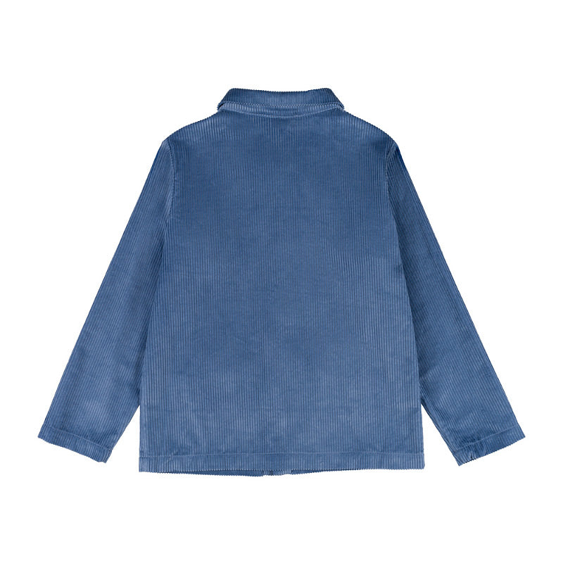 Giacca/camicia blu in velluto - Nanan official