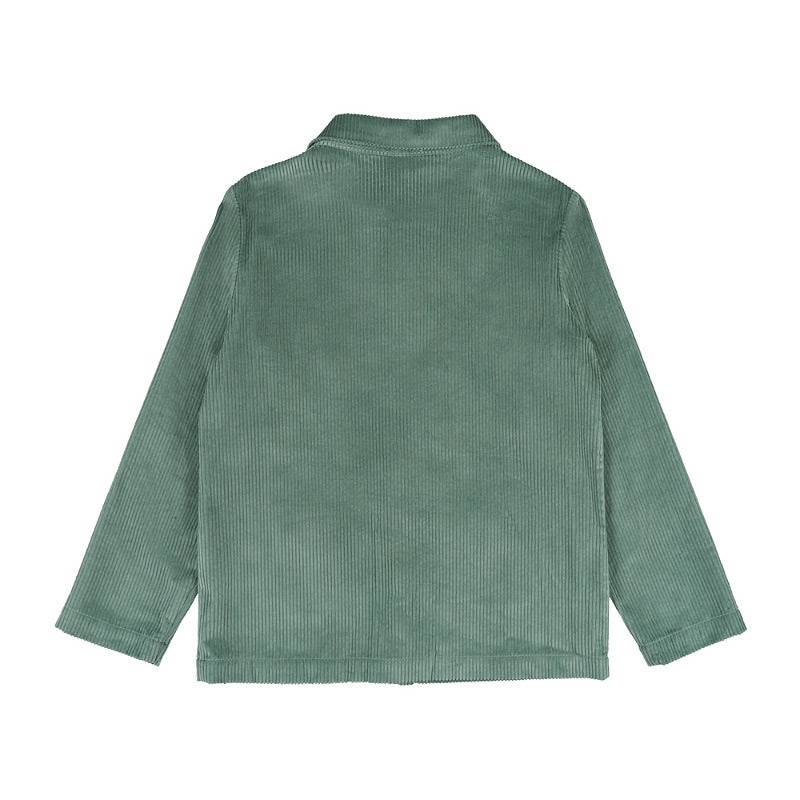 Giacca/camicia verde in velluto - Nanan official