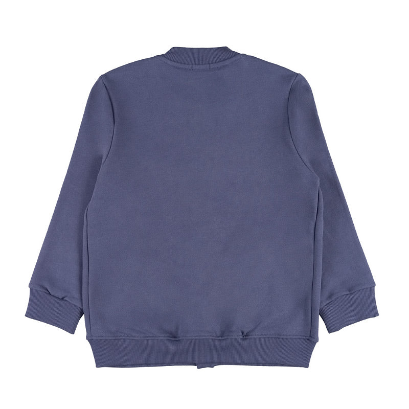 Bomber blu con patch - Nanan official