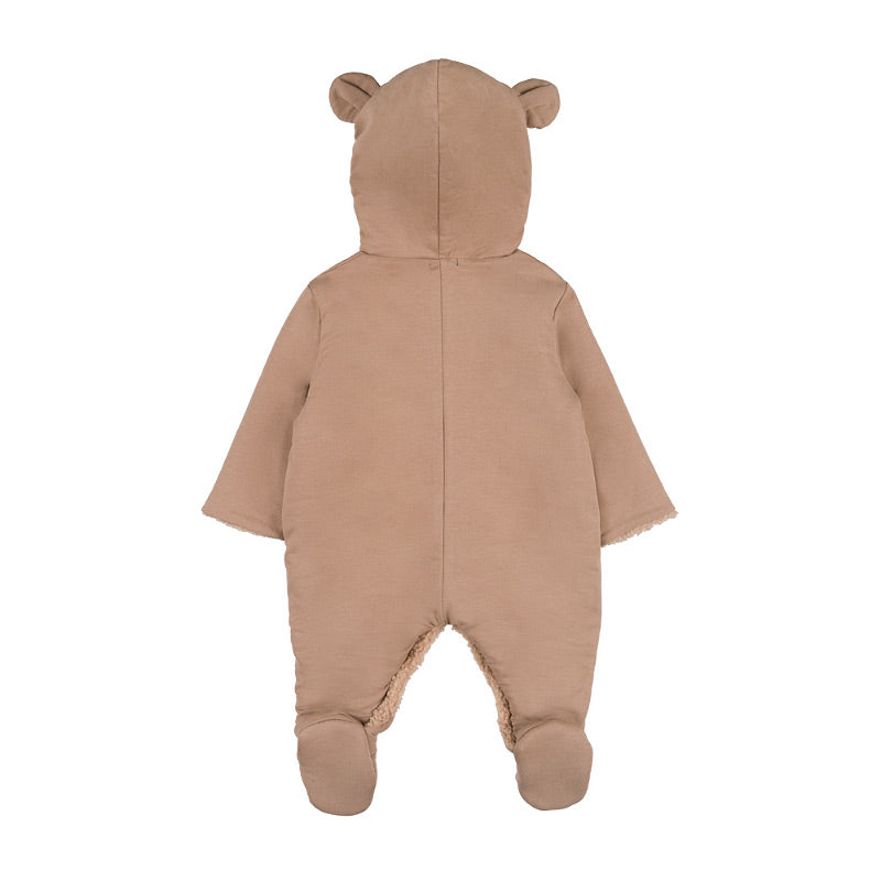 Tutone imbottito beige con tasche orsetto - Nanan official