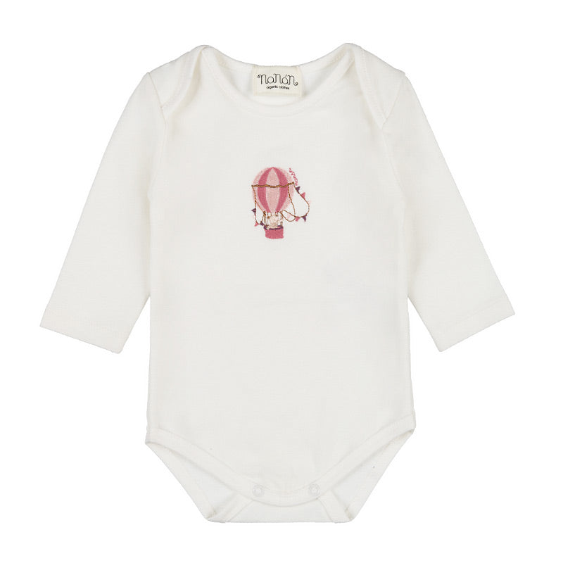 Body bianco con mongolfiera - Nanan official