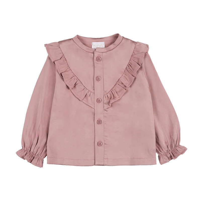 Camicia rosa con volant - Nanan official