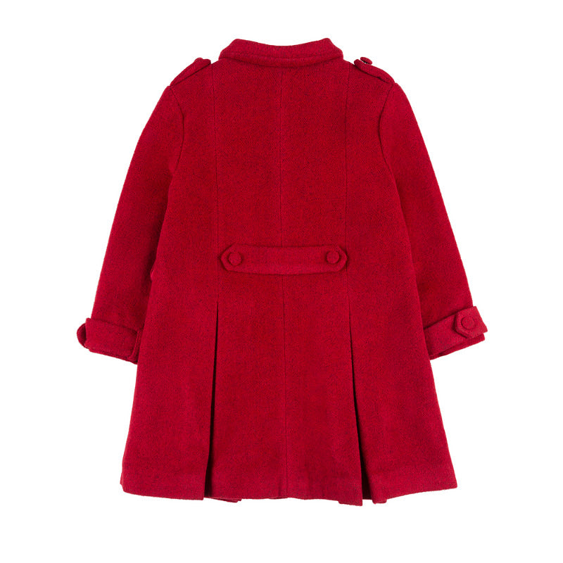 Cappotto in panno rosso - Nanan official