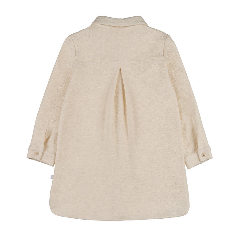 Abito a camicia panna in boucle - Nanan official