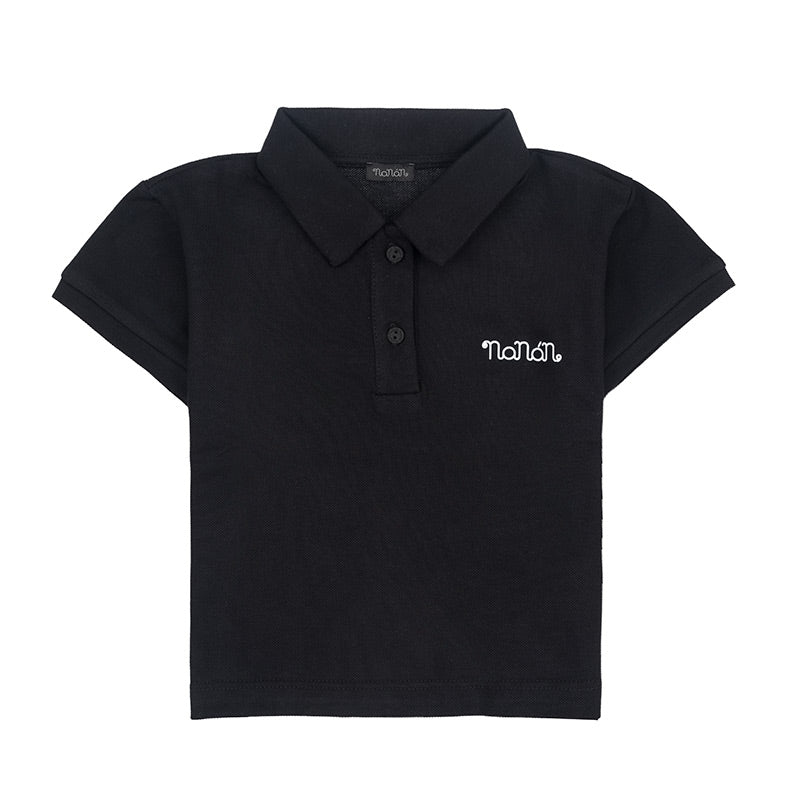 Polo Manica Corta Nera - Nanan official