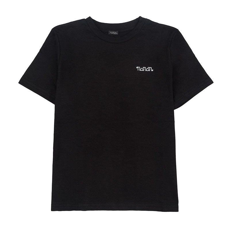 T-shirt Manica Corta Nera - Nanan official