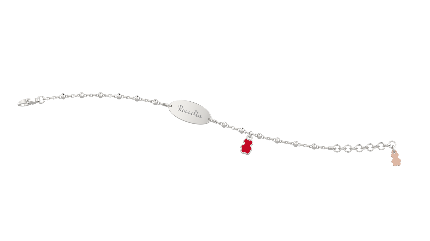 Bracciale Con Targhetta BimBo Arg 925 - Nanan official