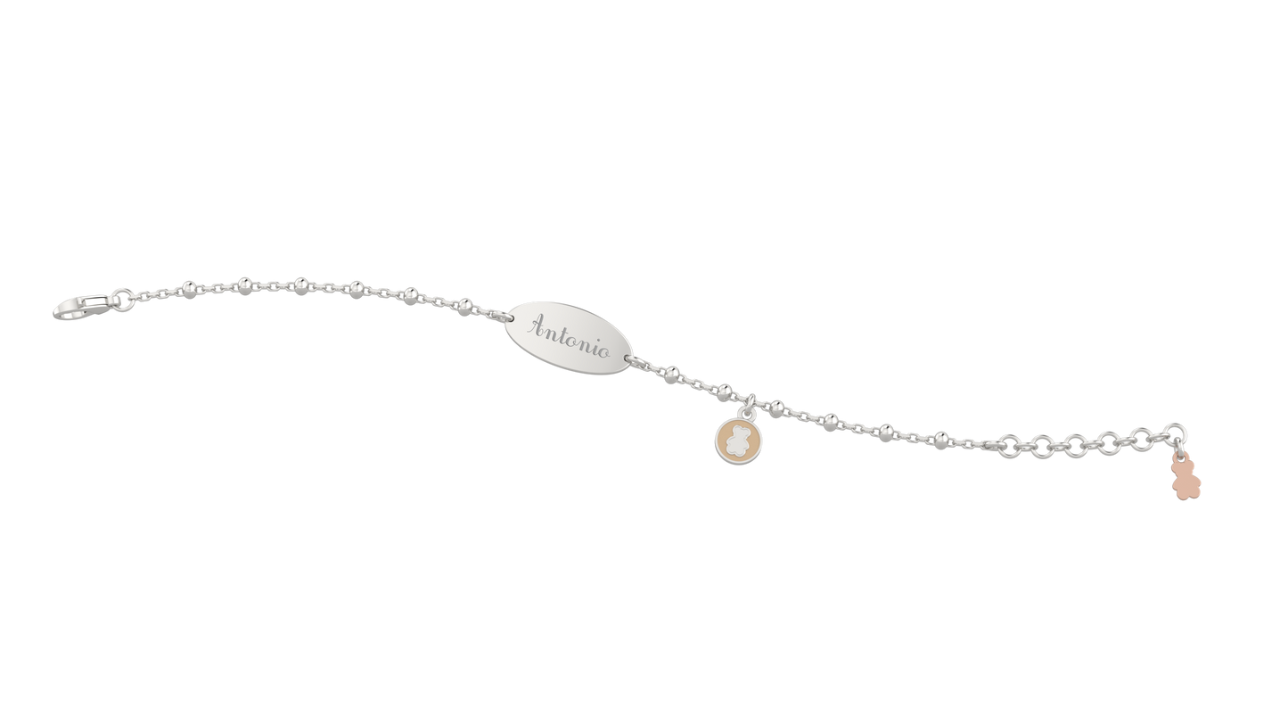 Bracciale Con Targhetta BimBo Arg 925 - Nanan official
