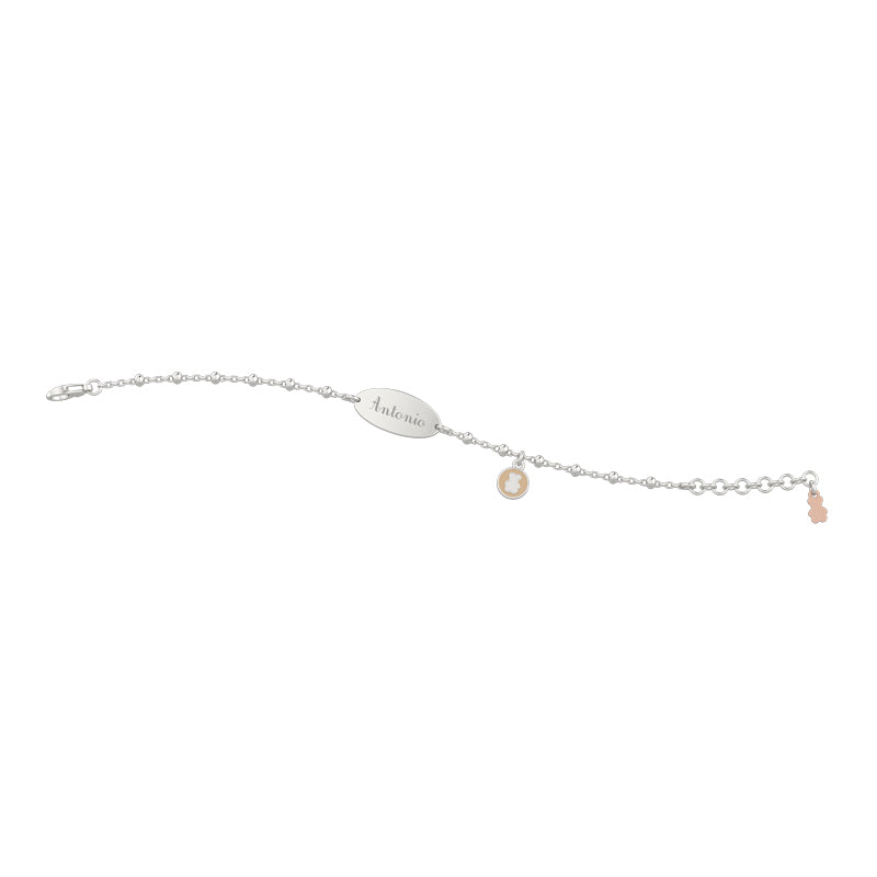 Bracciale Con Targhetta BimBo Arg 925 - Nanan official