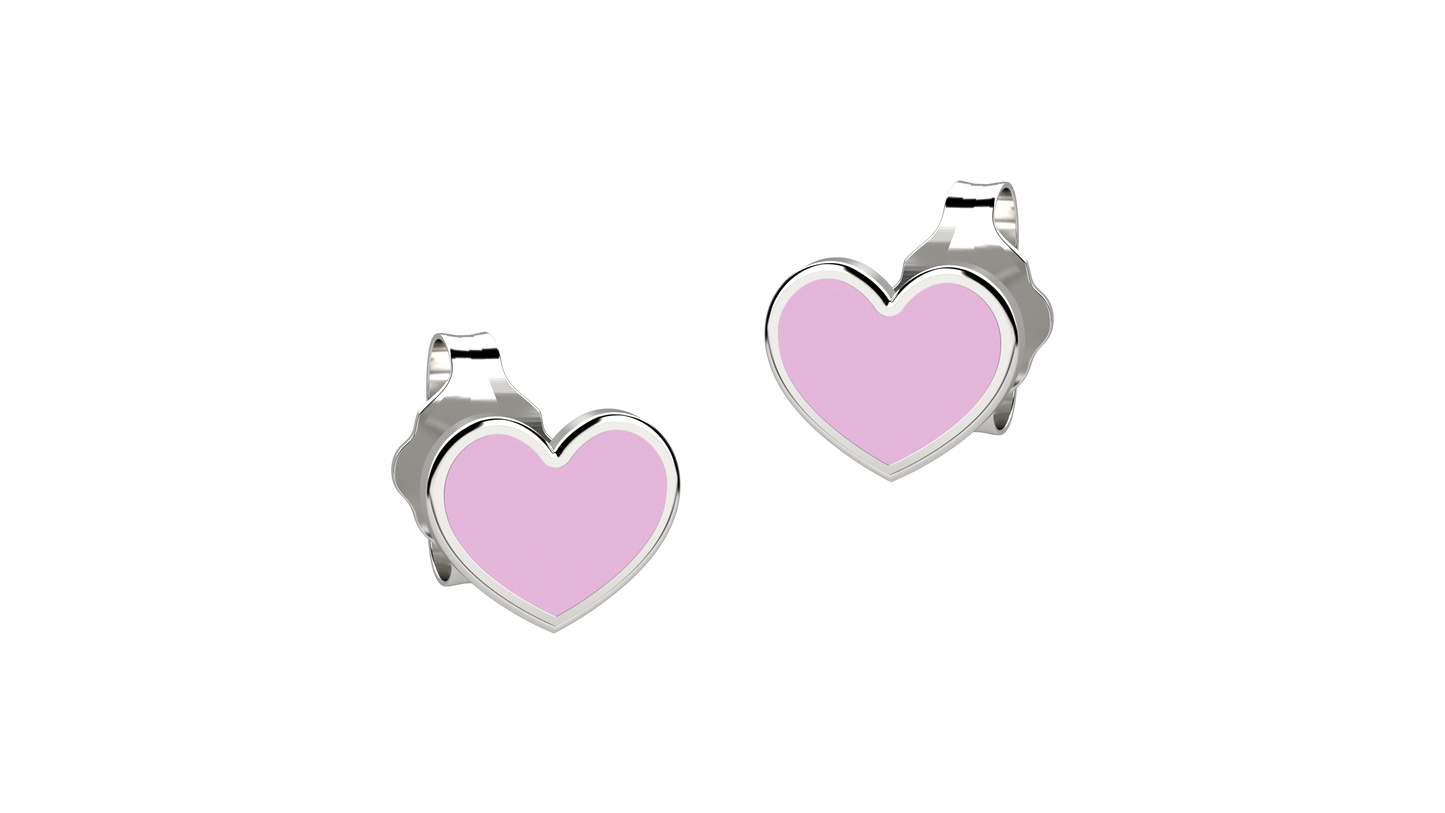 Orecchino Cuore Ag 925 - Nanan official