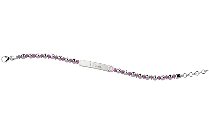 Bracciale Bolas Targhetta Arg 925 - Nanan official