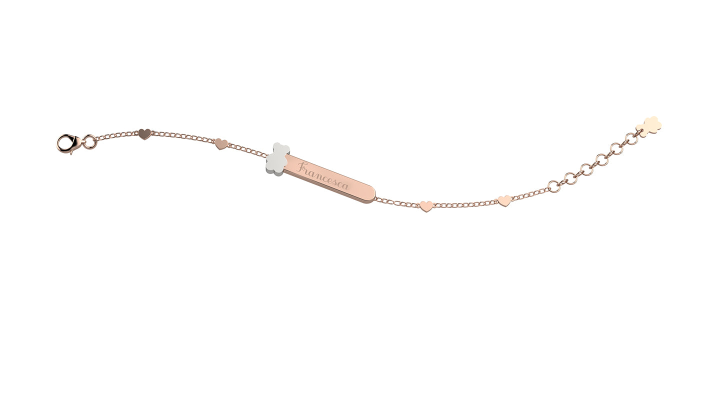 Bracciale Argento 925 Con Targhetta - Nanan official
