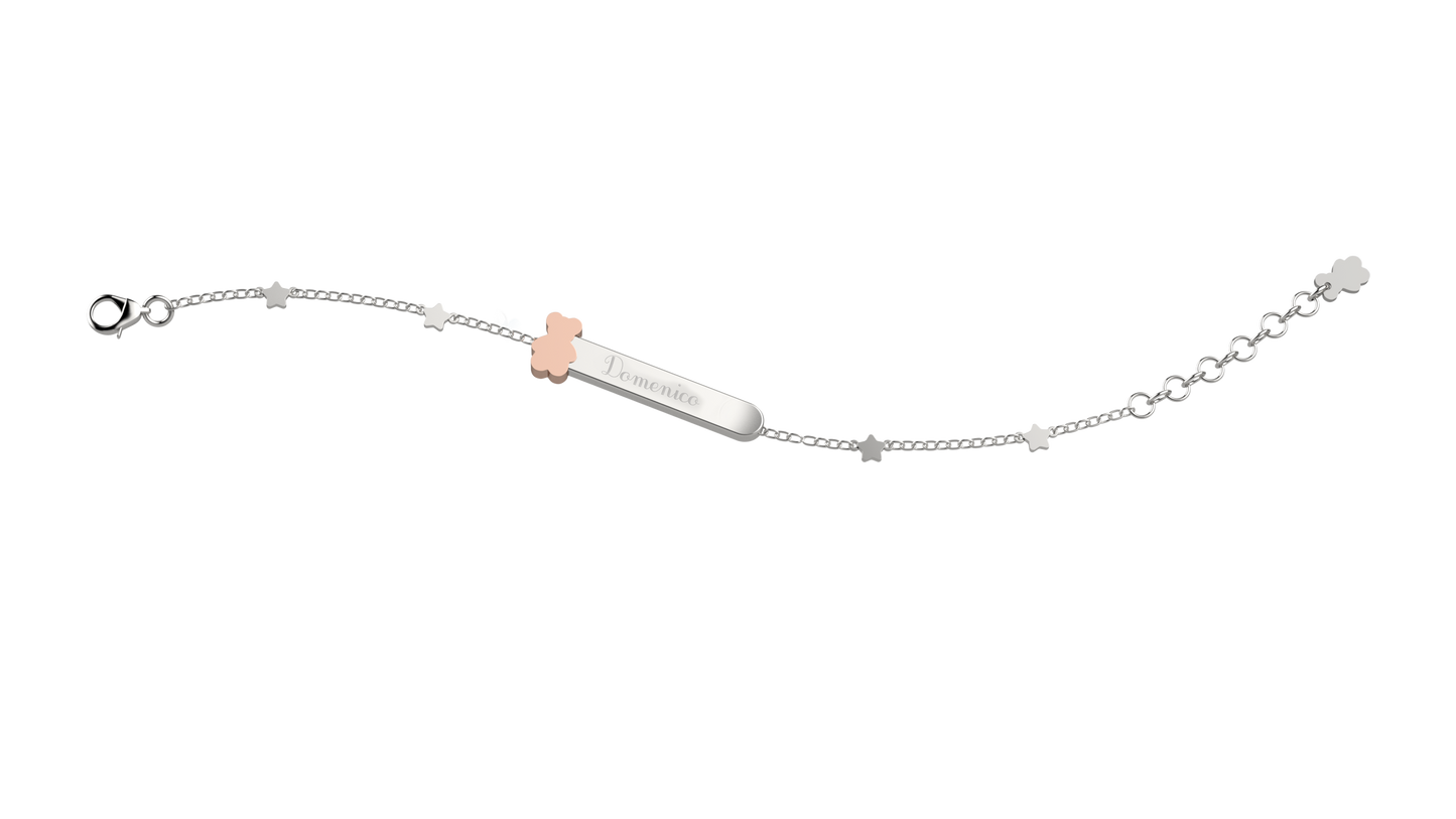 Bracciale Argento 925 Con Targhetta - Nanan official