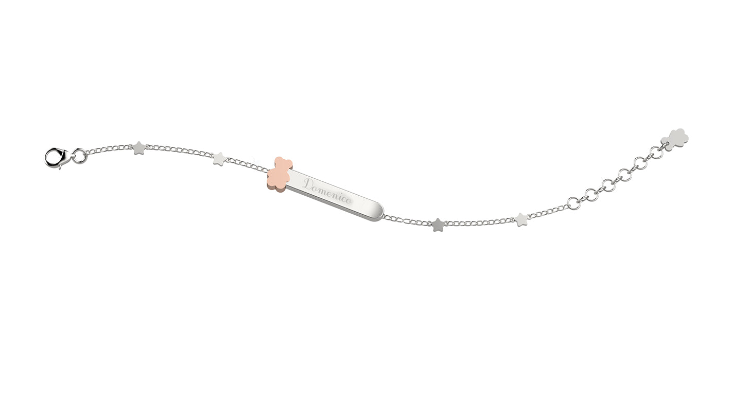 Bracciale Argento 925 Con Targhetta - Nanan official
