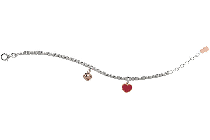 Bracciale con Campanella e Cuore - Nanan official