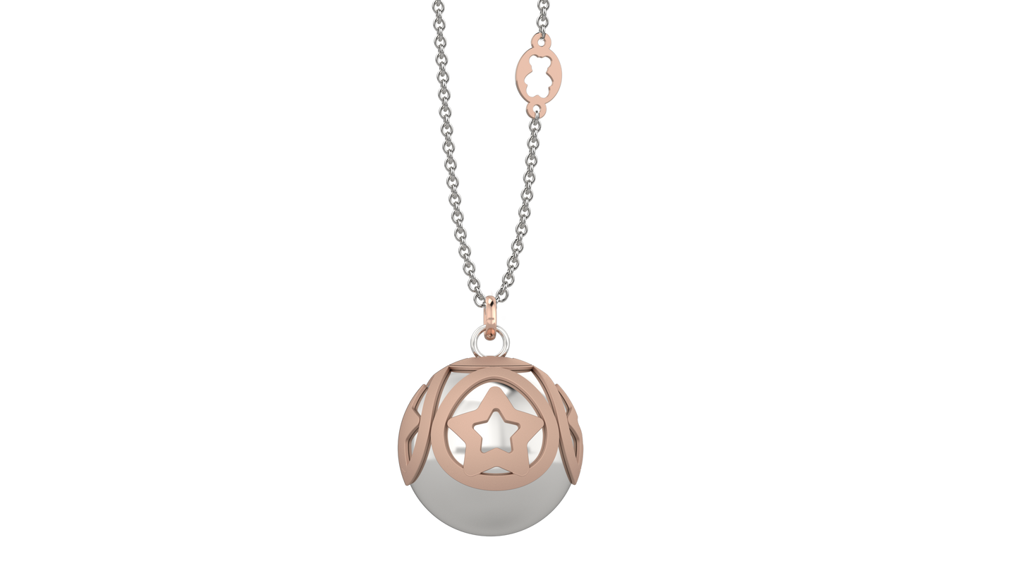 Pendente Arg 925 con ciondolo a boule - Nanan official