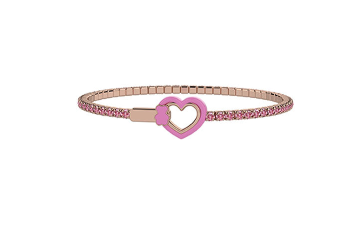 Bracciale Tennis MAMMA rosa - Nanan official