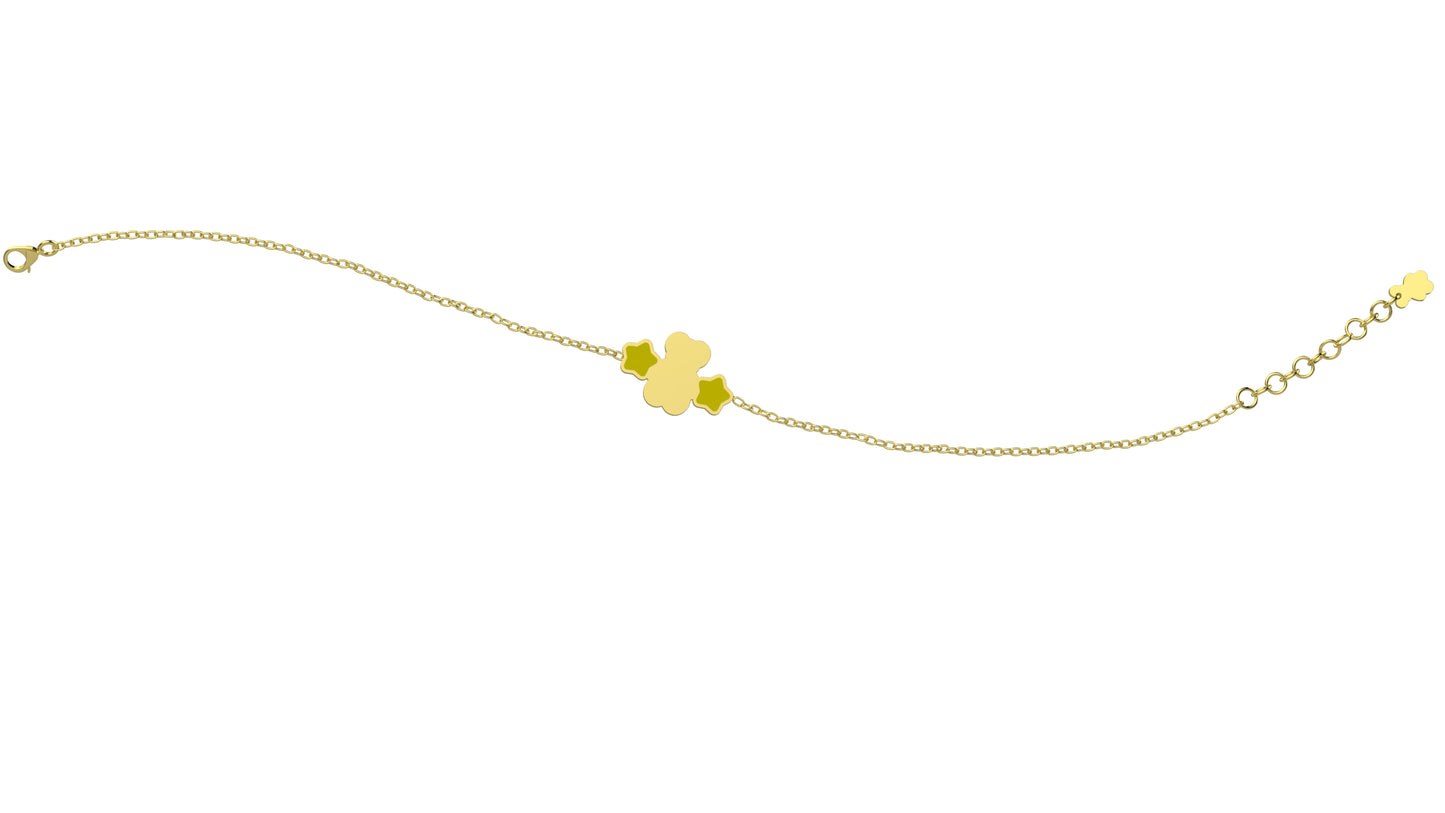 Bracciale con Orsetto e Stelline Gialle - Nanan official