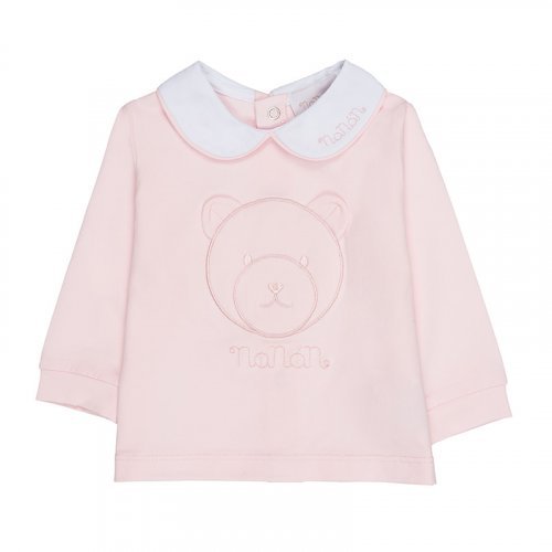 2pcs Pink Babygro With Collar