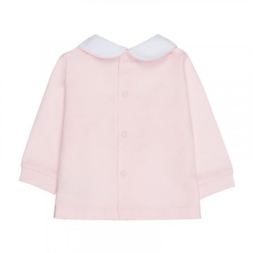 2pcs Pink Babygro With Collar_8721