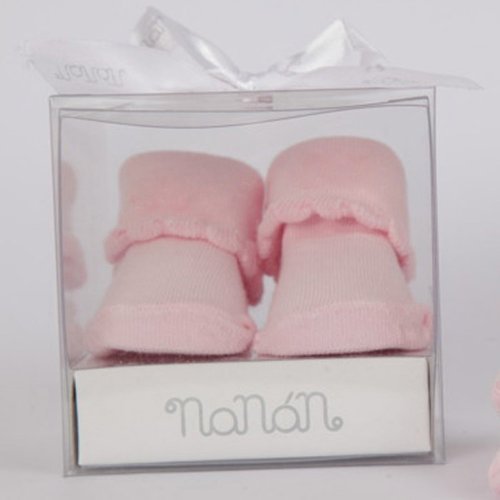 Plain pink socks