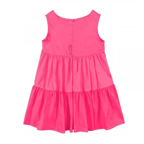 Abito 3 Balze Fucsia_4644
