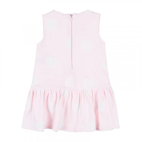 Abito con Balza Pois Rosa_4675