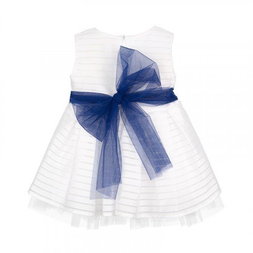 Robe avec ceinture bleue_8583