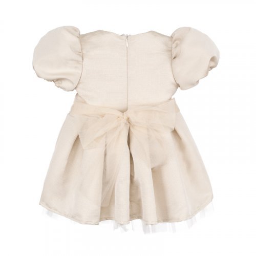 Robe avec rose beige_8554