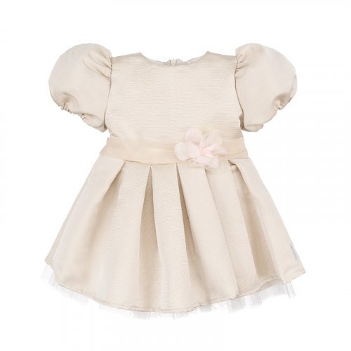 Robe avec rose beige_8555