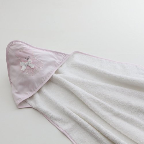 Accappatoio Nascita Coccolo Rosa