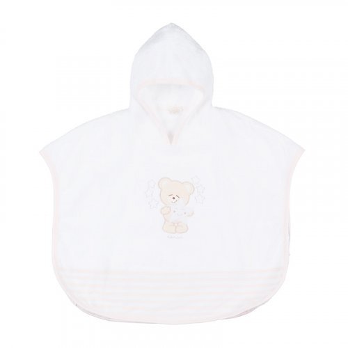 Accappatoio Poncho Rosa