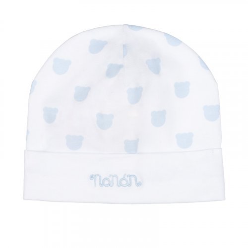 Allover light blue cap_8298