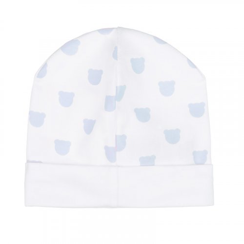 Allover light blue cap_8299