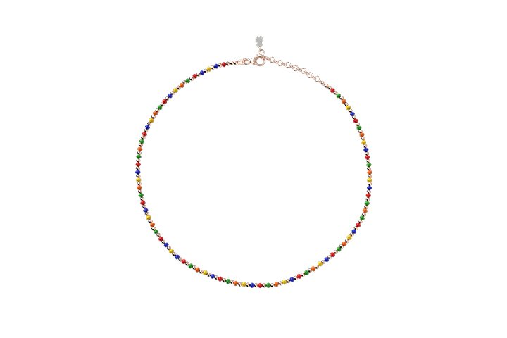 Arg 925 Multicolor Choker_5931