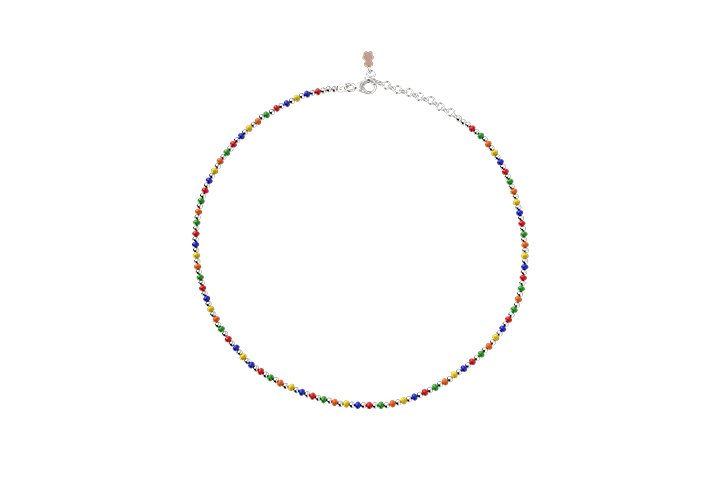 Arg 925 Multicolor Choker_5930