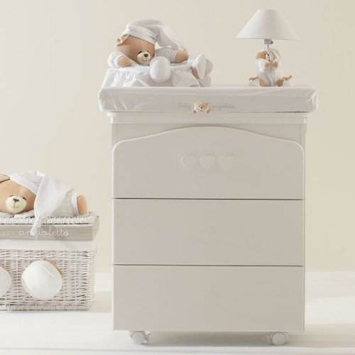 White Tato changing table