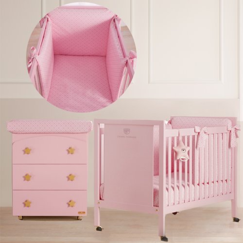 Baby bed + Baby bath: free bumper set