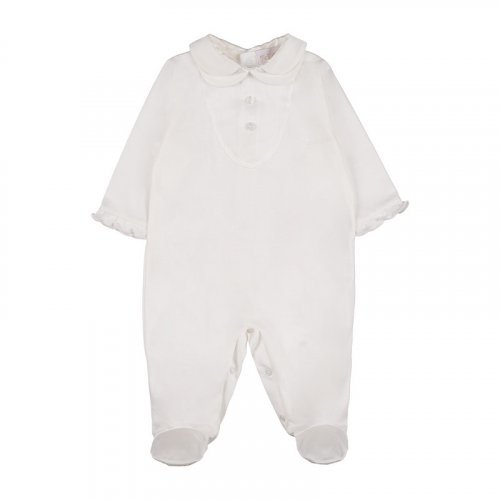 Babygro with double collar